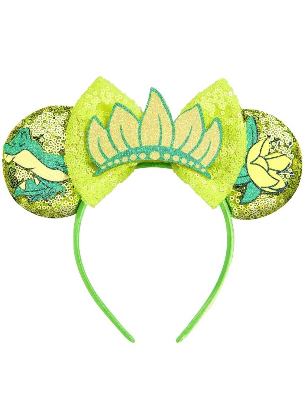 Kids Girls Frog Green Mickey Mouse Costume Hair Headband for Cosplay